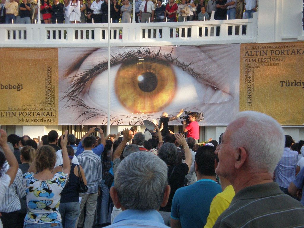 Local people at Antalya Film Festival
